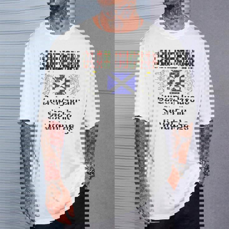 Clan Buchan Tartancottish Family Namecotland Pride Tシャツ 彼への贈り物