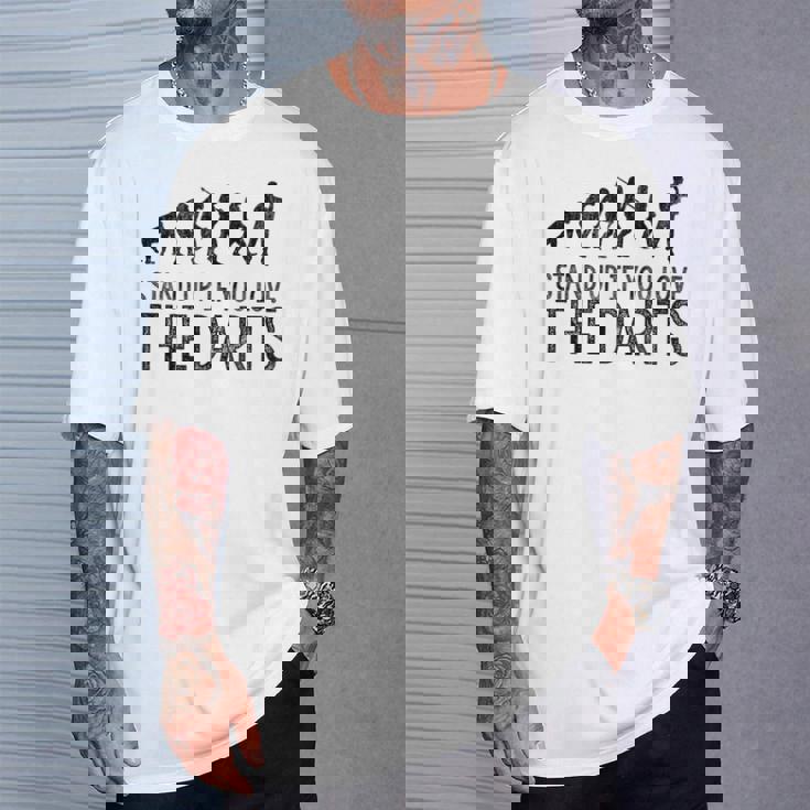 Darts ダーツプレイヤーのための男性ダーツギフト Tシャツ 彼への贈り物