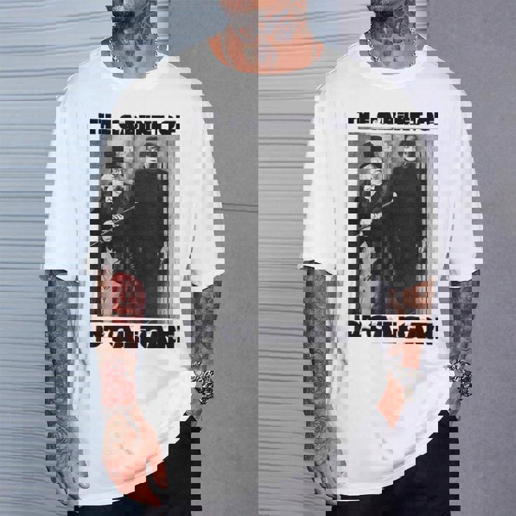 Dr Caligari ハロウィンモンスターポスター ヴィンテージホラー映画 Tシャツ 彼への贈り物