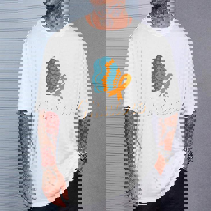 Early Detection Matters Ribbon Appendix Cancer Awareness 長袖tシャツ Tシャツ 彼への贈り物