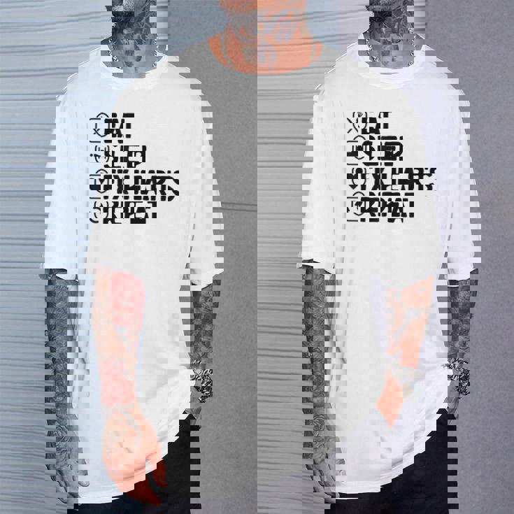 Eatleep Fix Heartsリピート心臓専門医心臓病学 Tシャツ 彼への贈り物