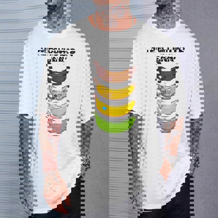 The Evolution Of Banana Novelty Graphic & Cool s Tシャツ 彼への贈り物