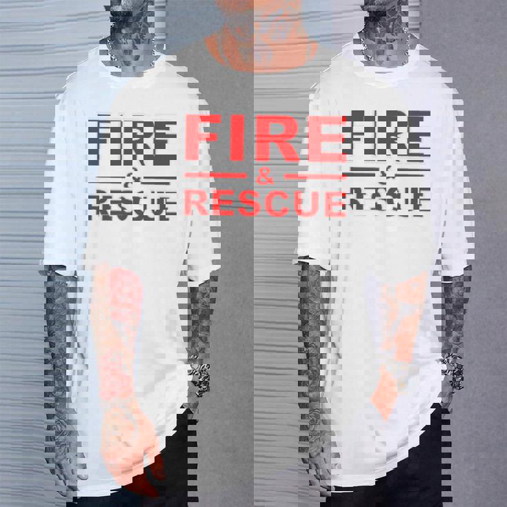 Fire Rescue 消防士 消防士 キッズ 若者 大人 男の子 女の子 Tシャツ 彼への贈り物