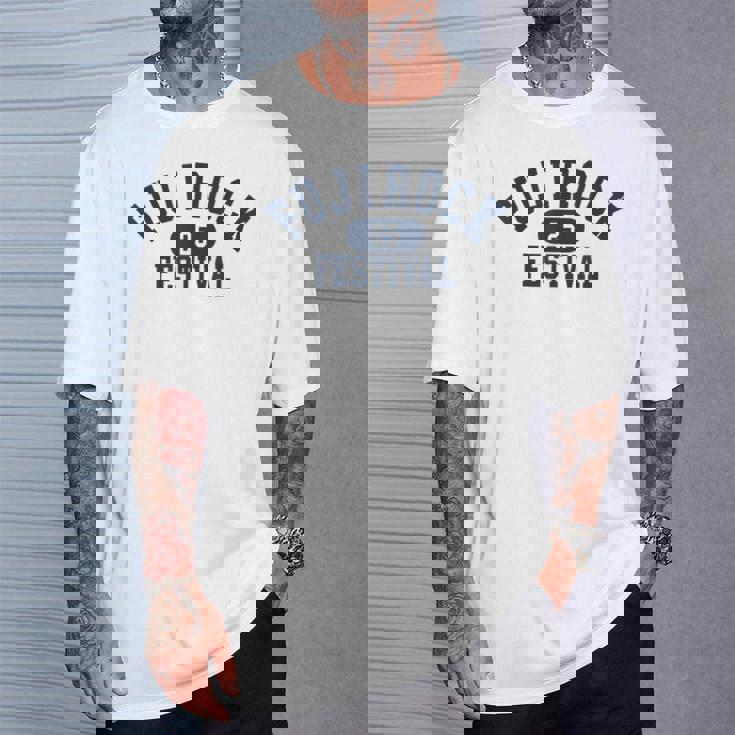 Fuji Rock 25 College Amazon Limited Color Heather Gray Tシャツ 彼への贈り物