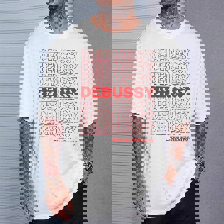 クロード ドビュッシー クラシック音楽作曲家 Thank You Meme Tシャツ 彼への贈り物