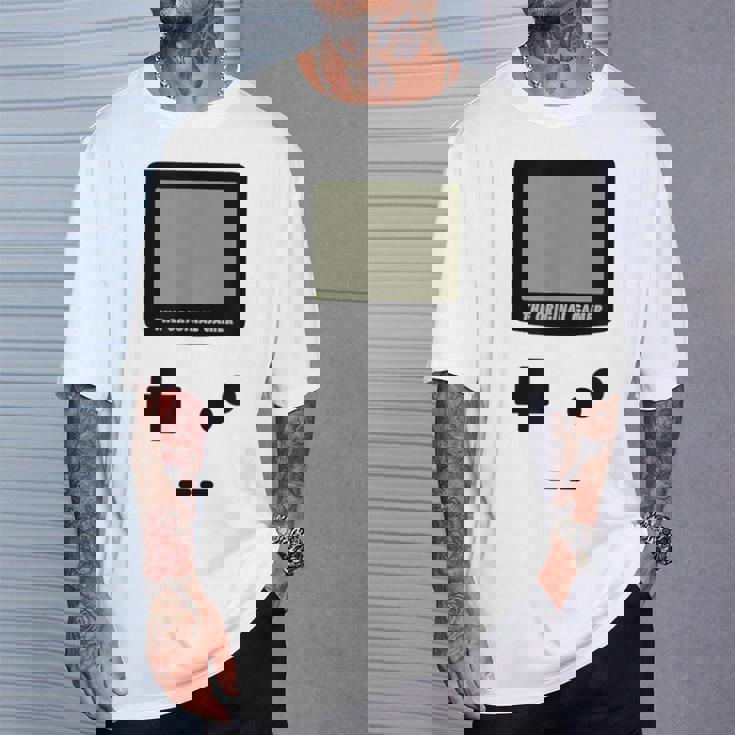 Gameboy オリジナルゲーマー 面白いオタクビデオゲームシャツ Tシャツ 彼への贈り物