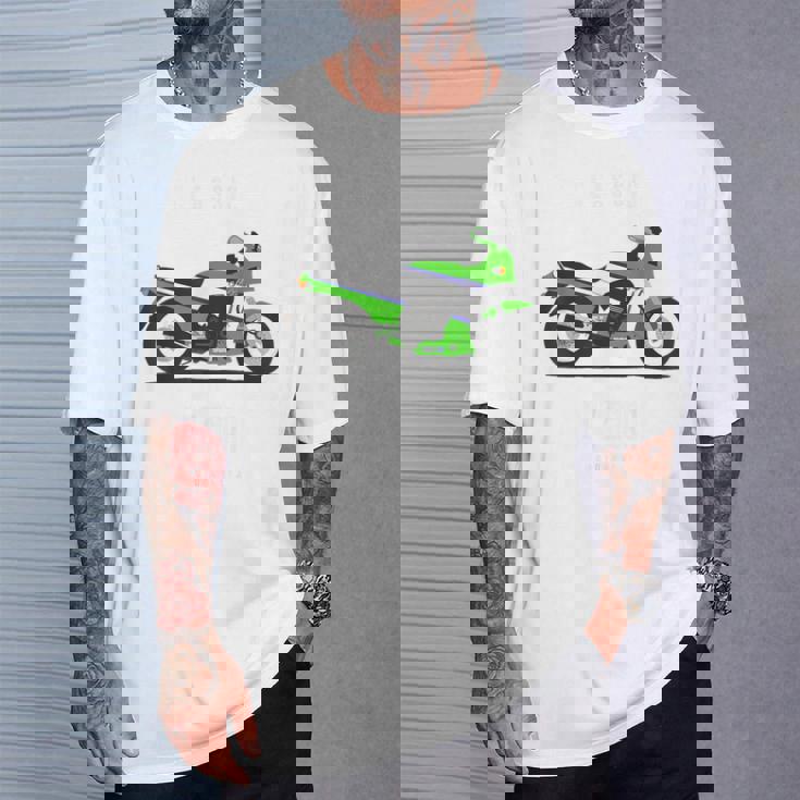 Gpz900r クラシックバイク モーターサイクリスト オートバイ Tシャツ 彼への贈り物