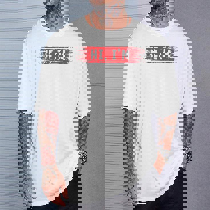 Hi I'm Tommy 名前 Tommy 長袖tシャツ Tシャツ 彼への贈り物