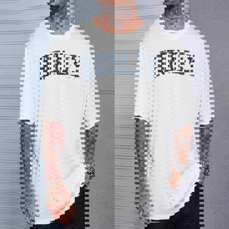 Hurley Ms ビンテージ アスレチック スポーツ Jsn2 ネイビープリント Tシャツ 彼への贈り物