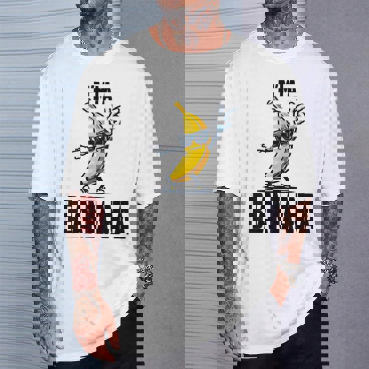 I'm A Banana シャツ かわいい 面白い バナナ コスチューム メンズ レディース キッズ Tシャツ 彼への贈り物