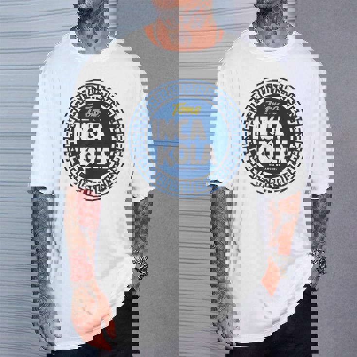 Inca Kola ペルーゴールデンコーラ バブルガム クリームソーダ Tシャツ 彼への贈り物