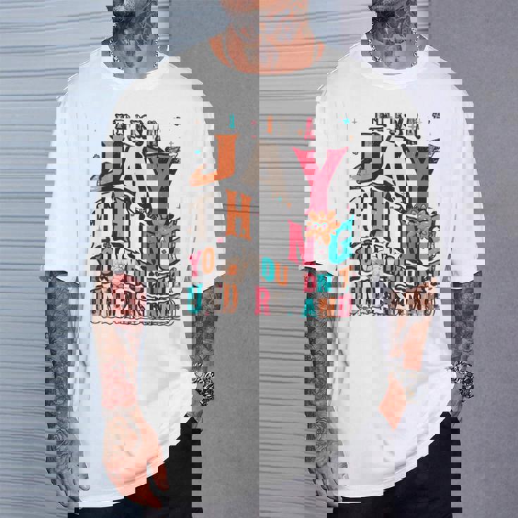 It's Jay Thing You Wouldn't Understand Jay Groovy Tシャツ 彼への贈り物