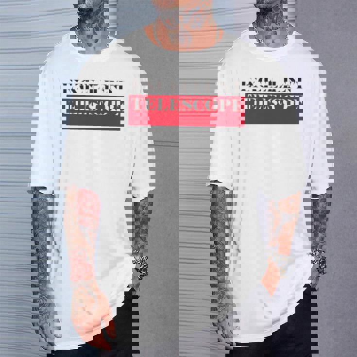 Kenko エクセレントテレスコープ 90年代復刻デザイン 両面デザイン淡色ボディ Tシャツ 彼への贈り物