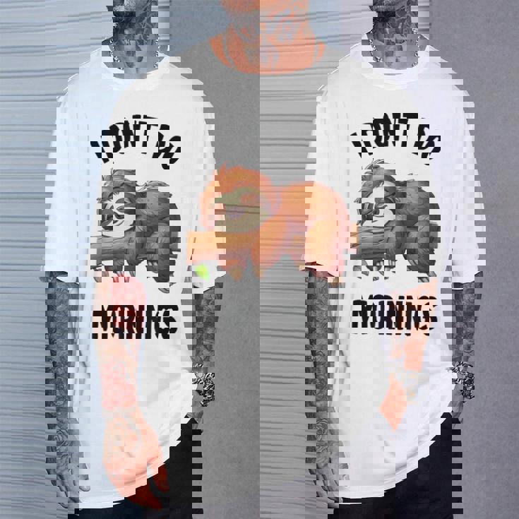 Lazy Nappingloth 怠惰な昼寝ナマケモノ Tシャツ 彼への贈り物