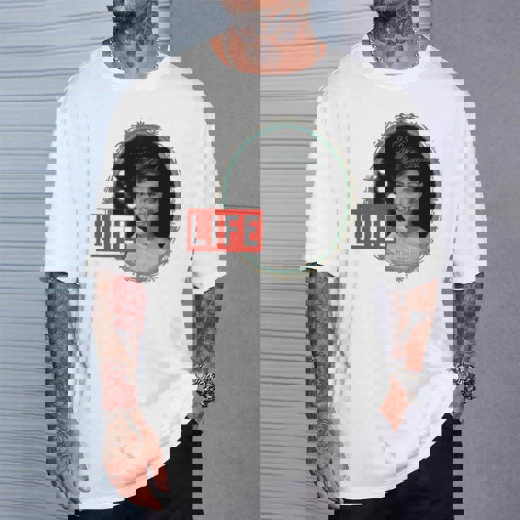 Life Picture Collection オードリーヘップバーン_ 02 長袖tシャツ Tシャツ 彼への贈り物