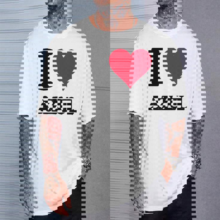 I Love Azul Tシャツ 彼への贈り物