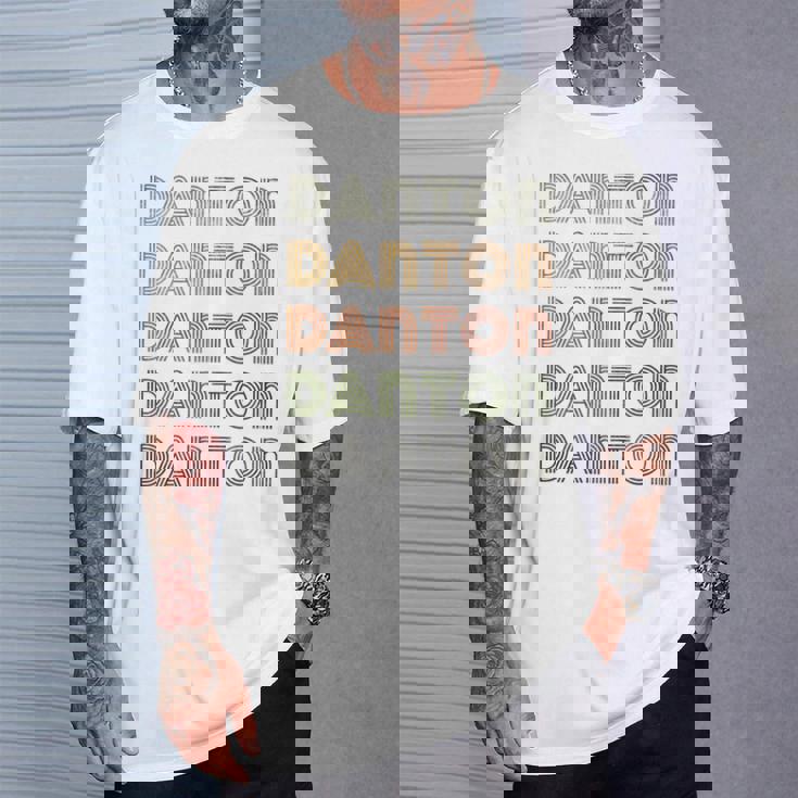 Love Heart Danton グランジ ビンテージスタイル ブラック ダントン 長袖tシャツ Tシャツ 彼への贈り物