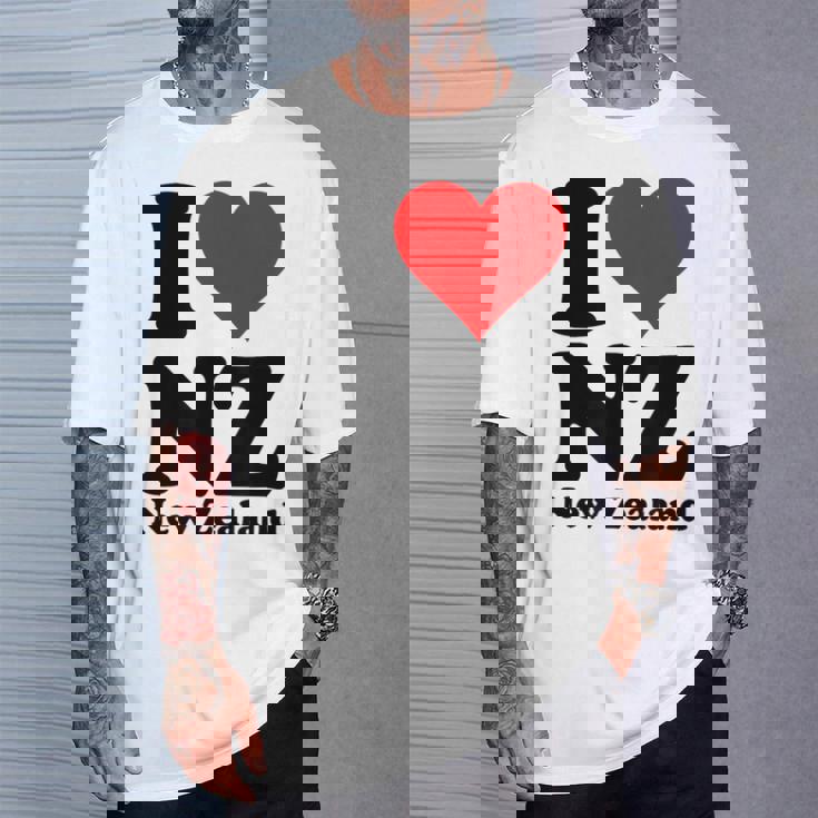 I Love Heart ニュージーランド Nz キウイマオリ文化 Tシャツ 彼への贈り物