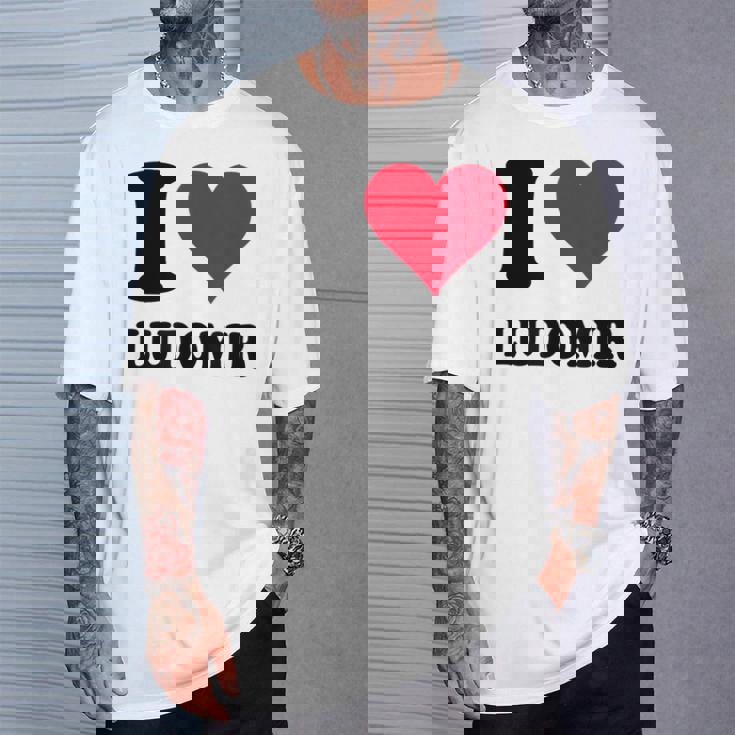 I Love Ludomir Tシャツ 彼への贈り物