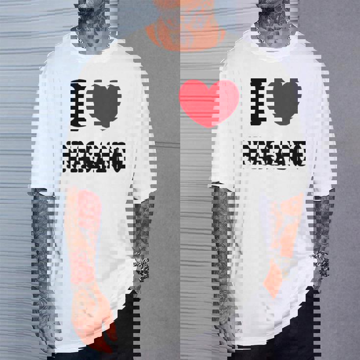 I Love Nagano 長野大好き Tシャツ 彼への贈り物