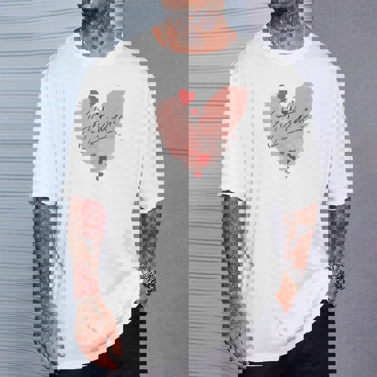 I Love You A Elegant Declaration Of Love I Love You Tシャツ 彼への贈り物