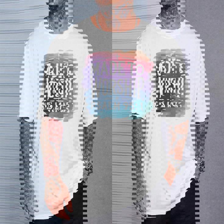 Made To Worship シャツ 礼拝シャツ メンズ & レディース God Tシャツ 彼への贈り物