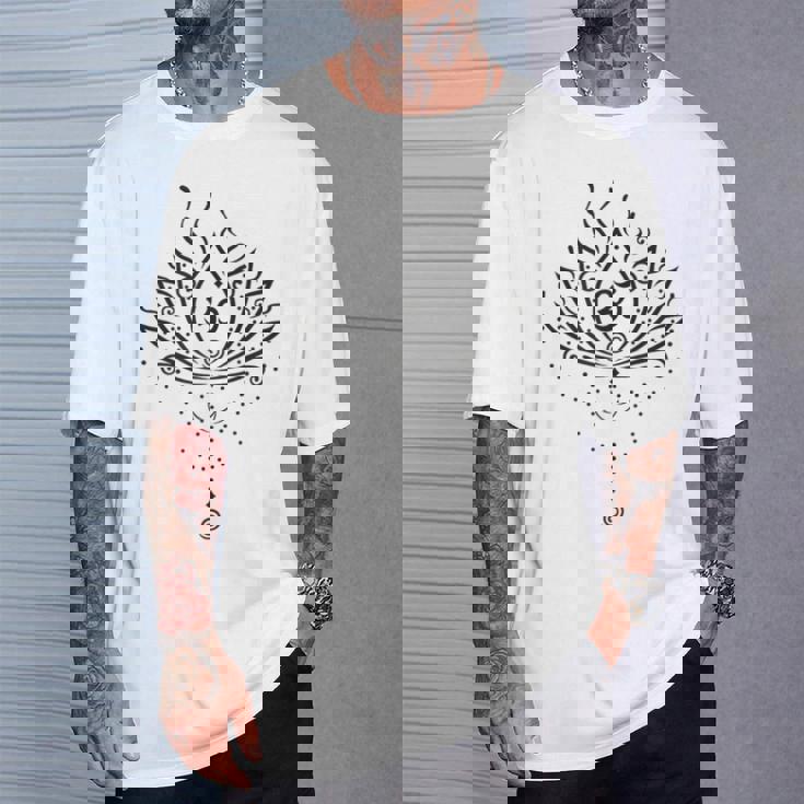 Mandala Lotus Om Yoga Méditationymbolepirituel T-Shirt Cadeaux pour lui