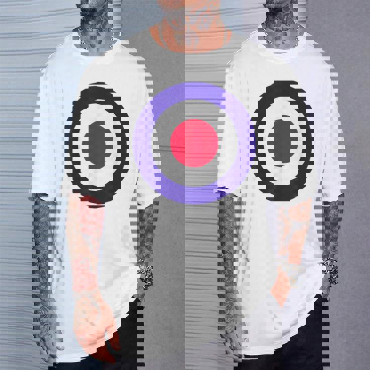 Mod Target レトロ Mods Arrow Targets ファッション Tシャツ 彼への贈り物