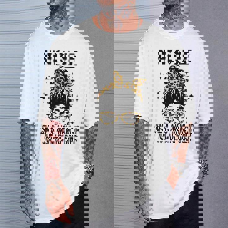 Nicole コスチューム かわいい 定義 名入れ Nicole Tシャツ 彼への贈り物