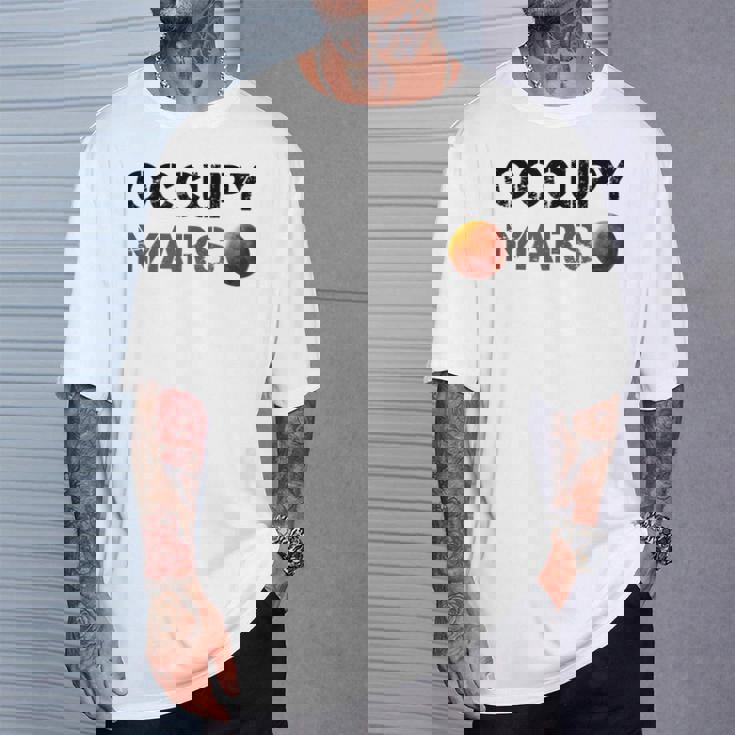 Occupy Mars 公式スペース Nasa 火星ミッション Tシャツ 彼への贈り物