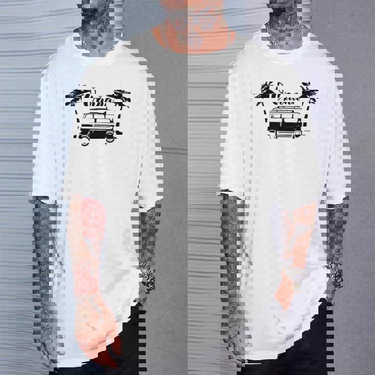 Ohana レトロハワイトロピカルシャツ 男女兼用 Tシャツ 彼への贈り物