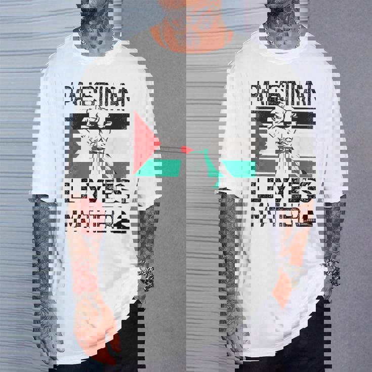 Palestinian Lives Matter Tシャツ 彼への贈り物