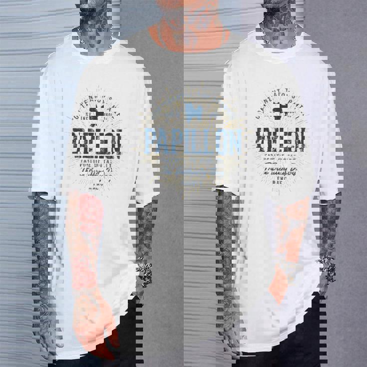 Papillon ヴィンテージパピヨン Tシャツ 彼への贈り物