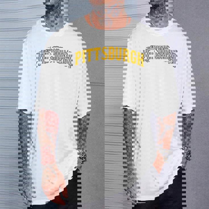 Pittsburgh Throwback Classic Tシャツ 彼への贈り物