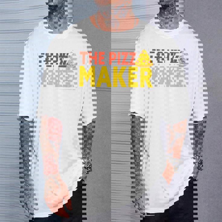 The Pizza Maker Pizza Making Tシャツ 彼への贈り物