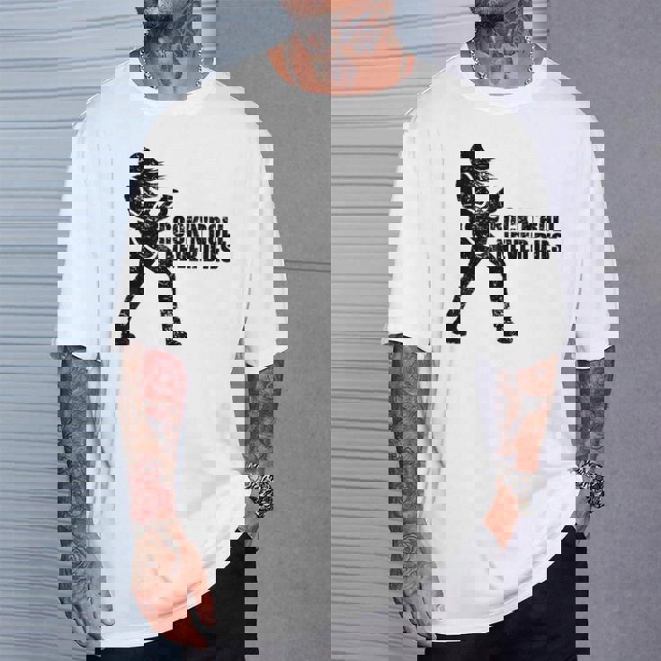 Rock 'N' Roll Never Dies ギタープレーヤー Tシャツ 彼への贈り物