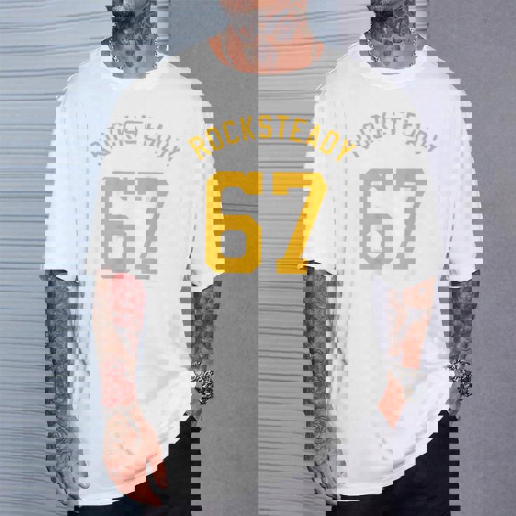 Rocksteady 1967 ビンテージ レゲエ スカ衣服 男女兼用 Tシャツ 彼への贈り物