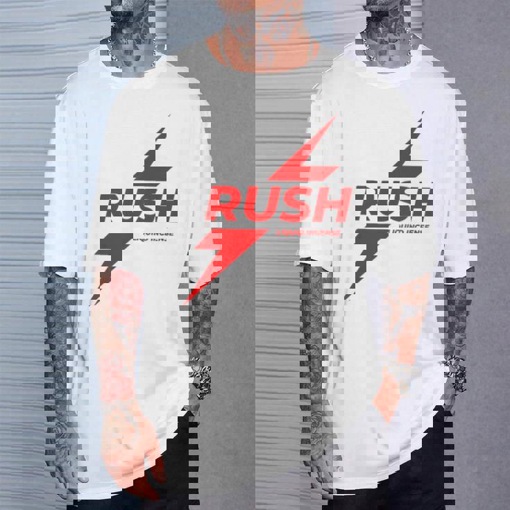 Rush Poppers リキッドインセンス オリジナルゲイボトム Tシャツ 彼への贈り物