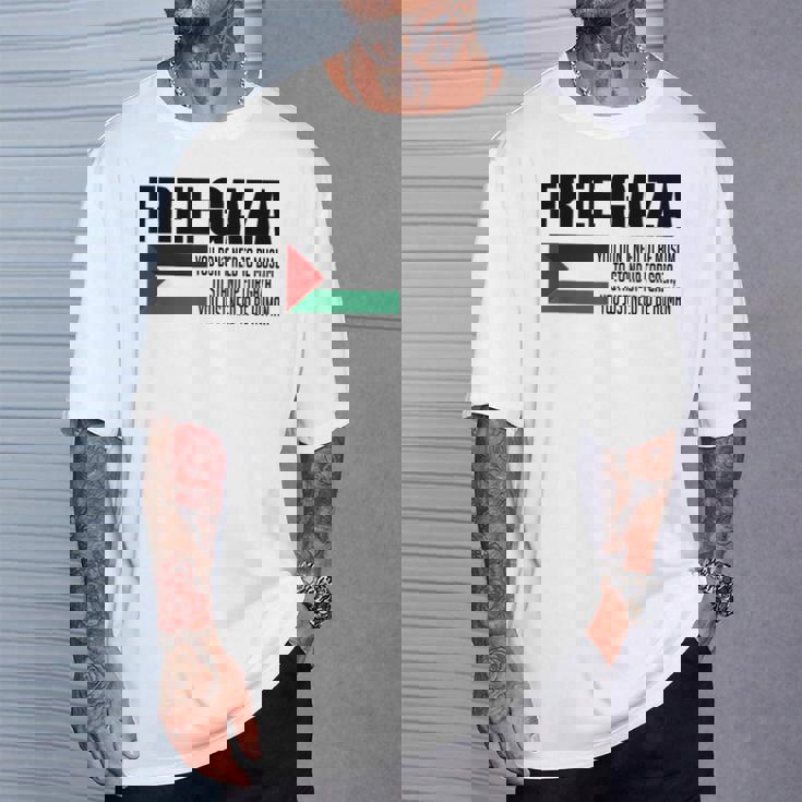 Save Gaza Free Palestine Free Gaza Proud Gaza Palestina Tシャツ 彼への贈り物