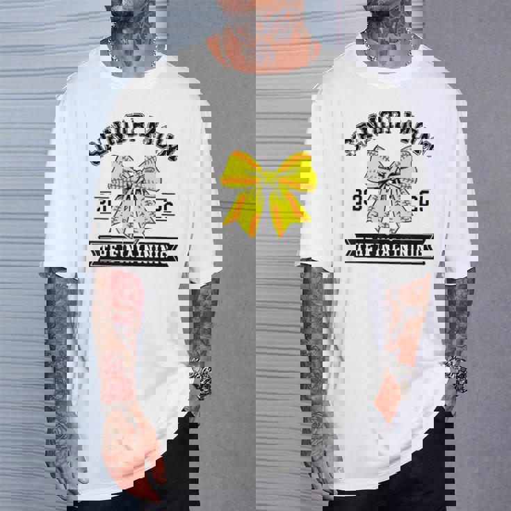 Softball Senior Mom 2025 The Final Inning Softball Mom T-Shirt Gifts for Him