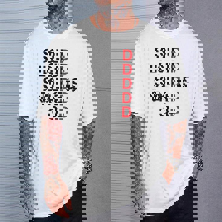 Solid Liquidolidus Naked Old Tシャツ 彼への贈り物