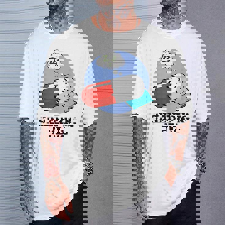 Somnifère Drôle Médecine Pun T-Shirt Cadeaux pour lui