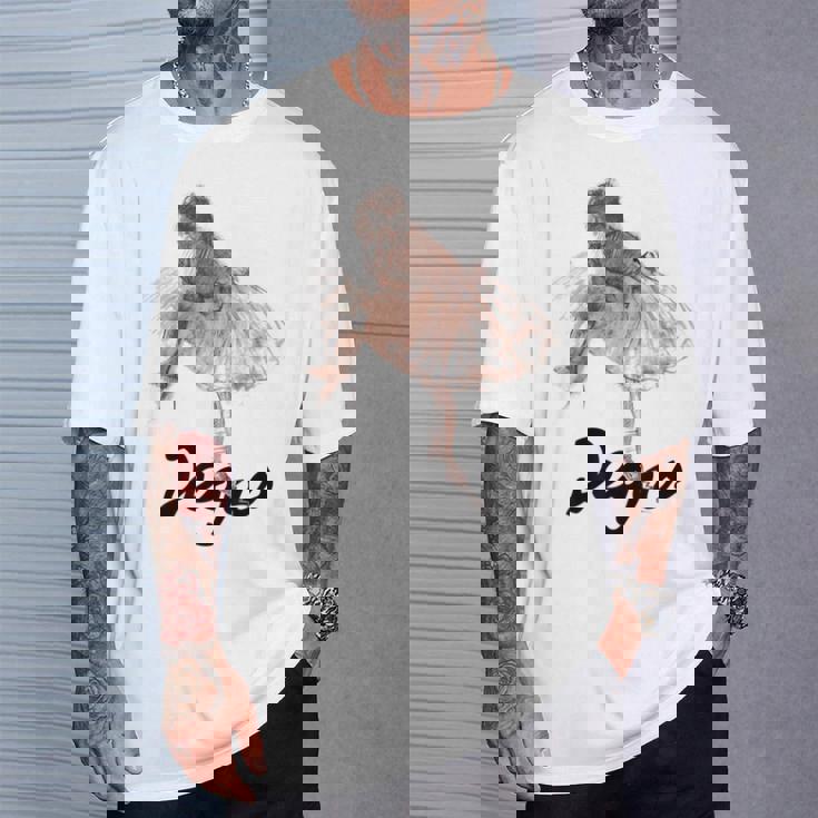 Study Of A Ballet Dancer エドガー・ドガ Tシャツ 彼への贈り物