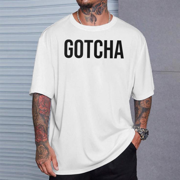 Te Pillé In Mangas Camiseta unisex Regalos para él