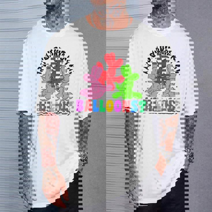 Twisting Balloon バルーンツイスト アート バルーンモデリング Tシャツ 彼への贈り物