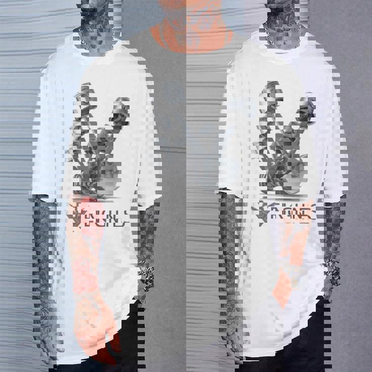 V8 エンジン Tシャツ 彼への贈り物