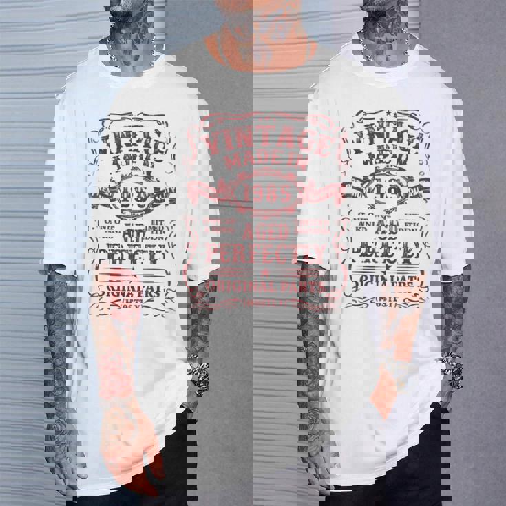 Vintage Made In 1985 The Man Myth Legend 39 Year Old Tシャツ 彼への贈り物