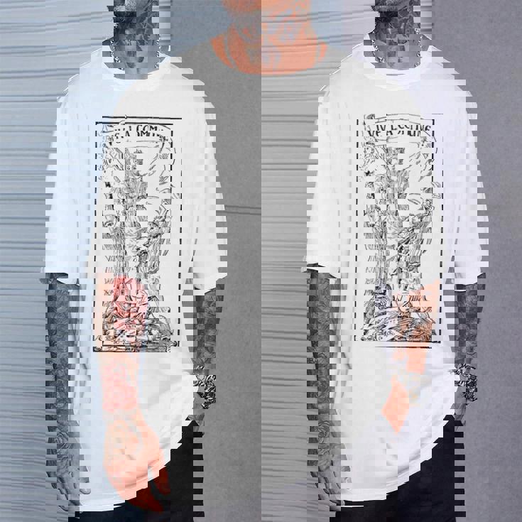 Vive La Commune 歴史的、パリのコミューン、社会主義者 Tシャツ 彼への贈り物