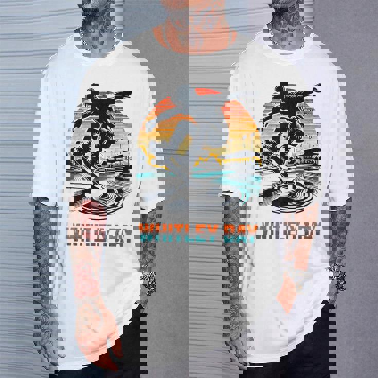Whitley Baykateboardingグランジ Tシャツ 彼への贈り物