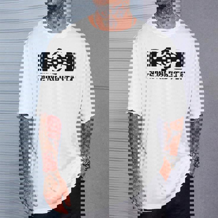 The World Is Flat、Auto Racing Motorsports Tシャツ 彼への贈り物